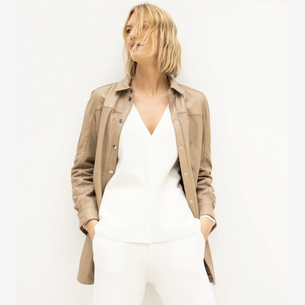 Mauritius Mahi 2 Oversized Leather Jacket